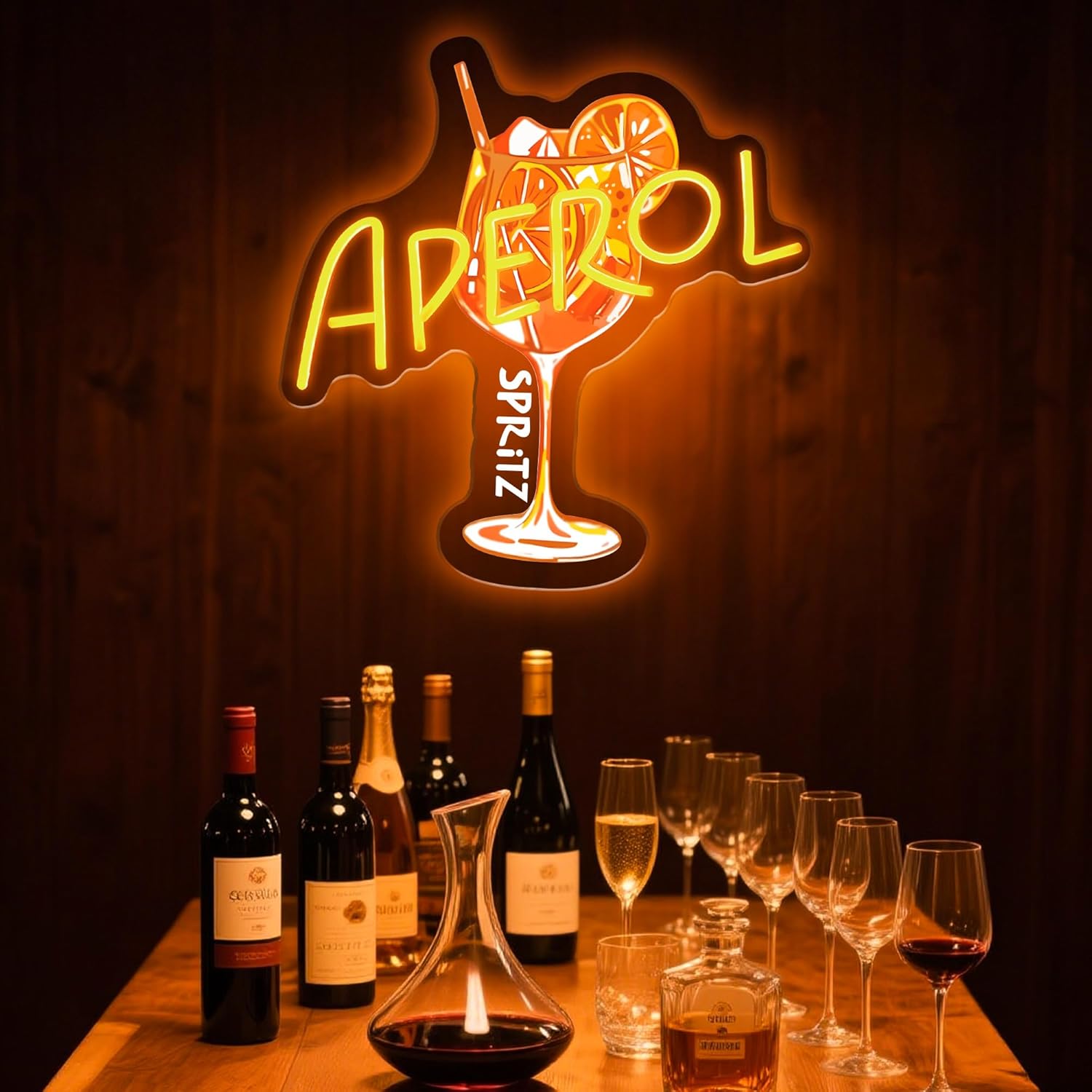 Letrero de Neón LED con Diseño - Outdoor Lighting Restaurant reseña y precio