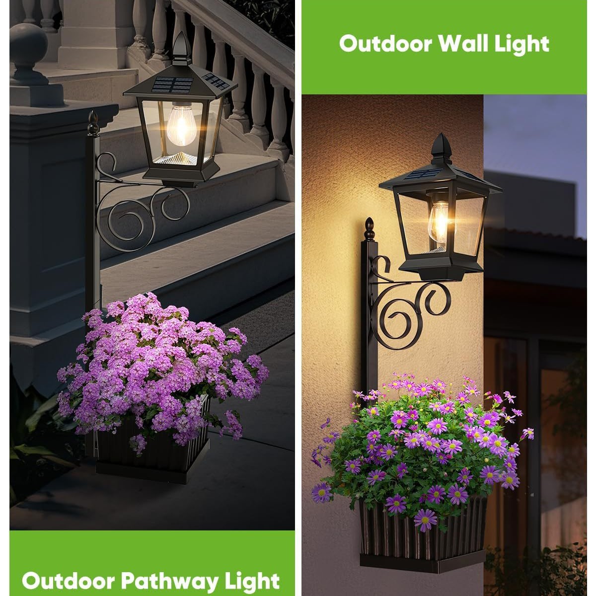 Lámpara Solar 2 en 1 para Jard - Outdoor Lighting Lamps reseña y precio