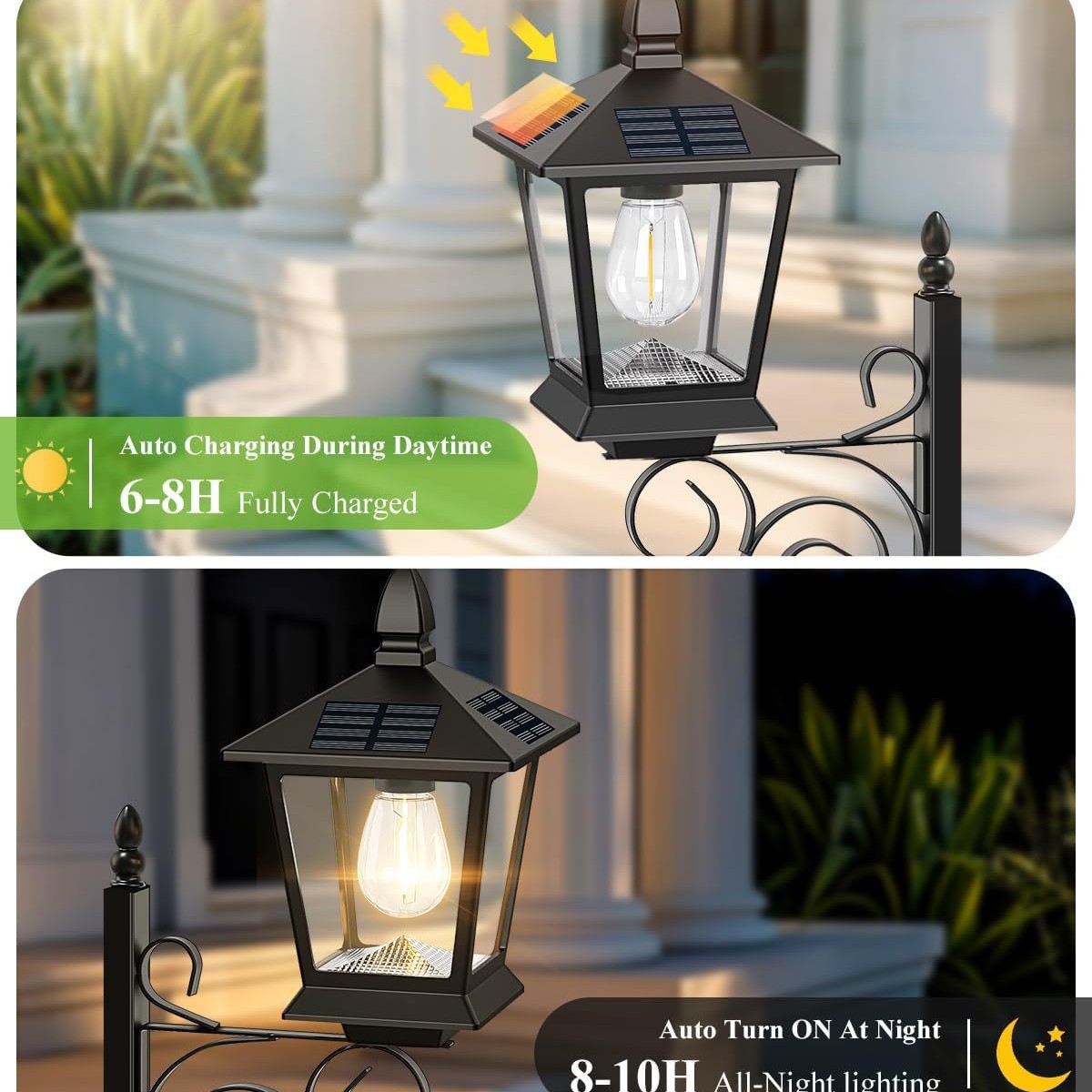 Lámpara Solar 2 en 1 para Jard - Outdoor Lighting Lamps reseña y precio