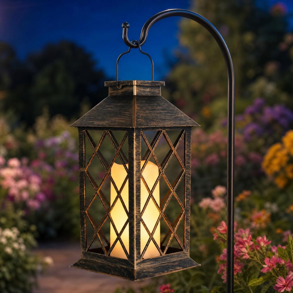 Linterna Solar Retro, Lámpara  - Outdoor Lighting Yard reseña y precio