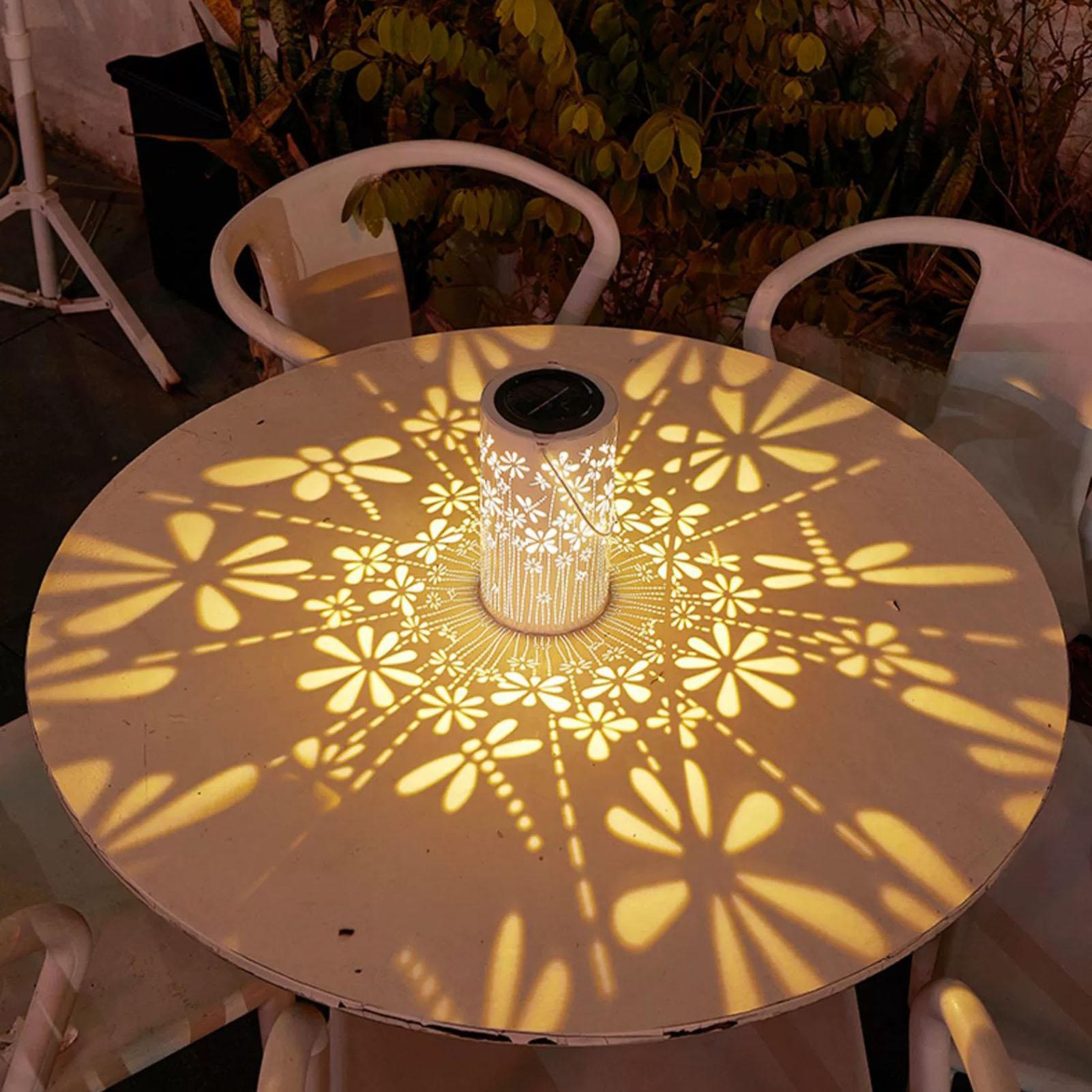 Linternas solares decorativas, - Outdoor Lighting Yard reseña y precio