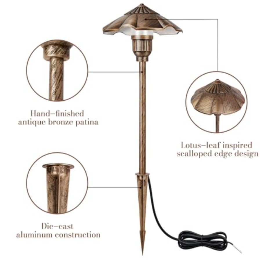 Luces de Jardín de Bajo Voltaj - Outdoor Lighting Voltage reseña y precio