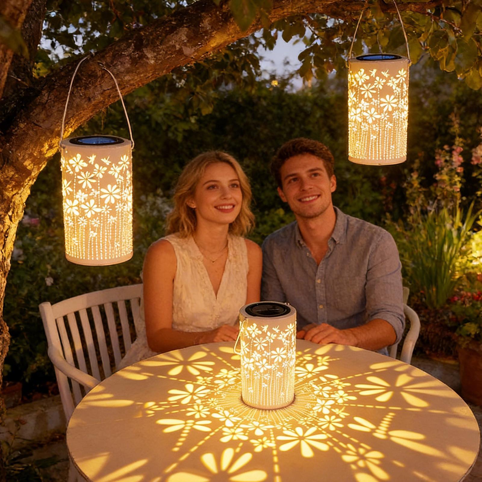 Lámparas Solares Decorativas d - Outdoor Lighting Yard reseña y precio