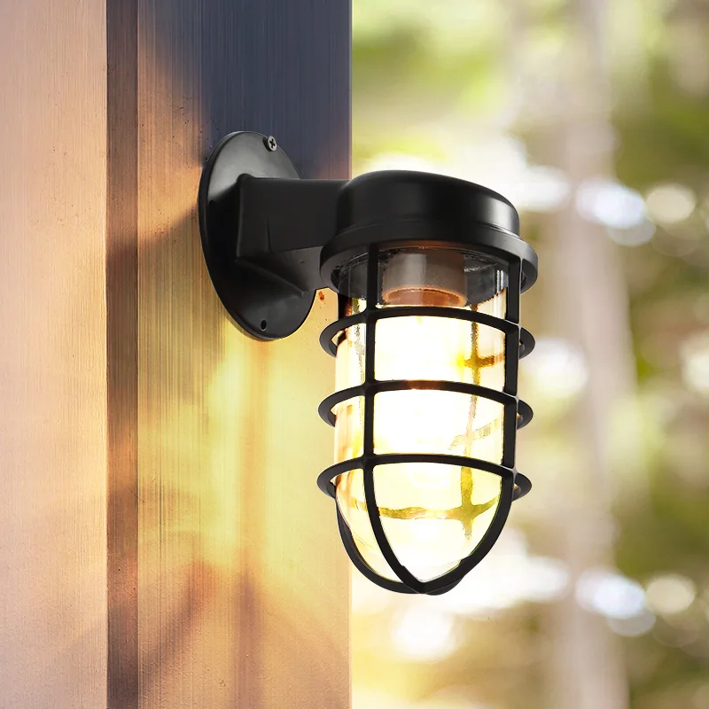 Lámparas de Pared Estilo Indus - Outdoor Lighting Restaurant reseña y precio