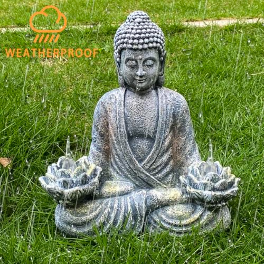 Estatua de Buda para Decoració - Outdoor Zen Lighting reseña y precio