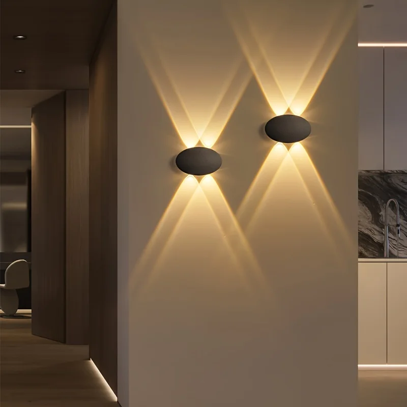 Lámpara de Pared LED Moderna y - Outdoor Lighting Voltage reseña y precio