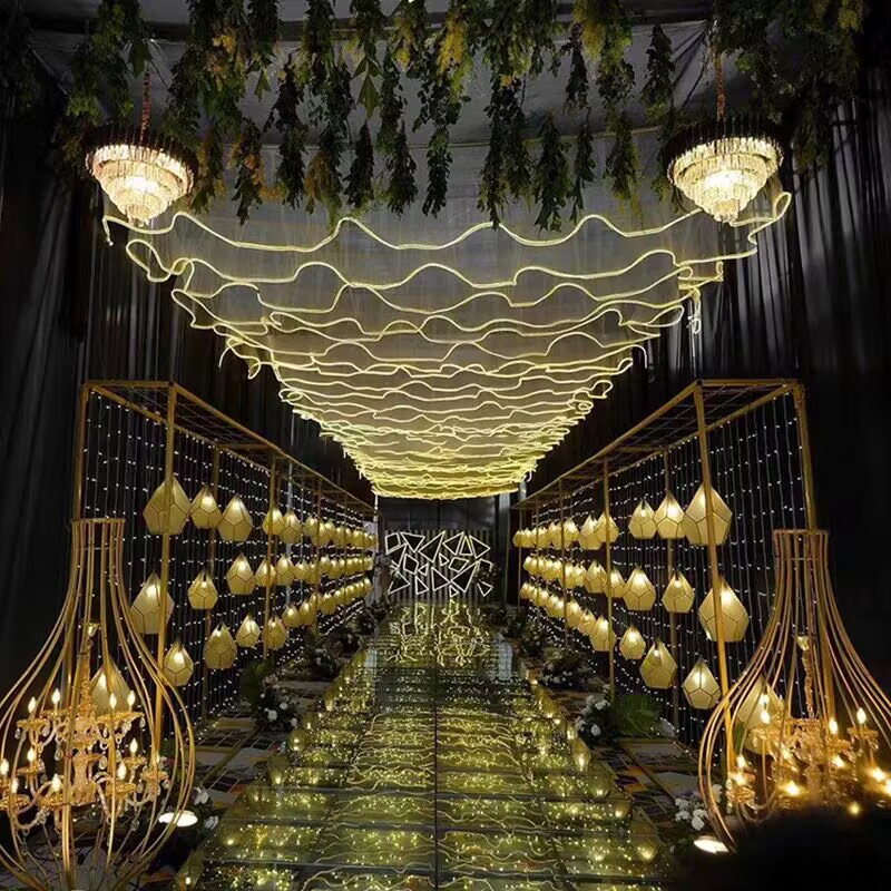 Decoración de Techo para Bodas - Lighting Wedding Outdoor reseña y precio