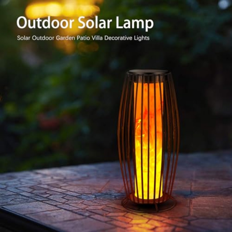 Lámpara Solar de Exterior con  - Outdoor Lighting Lamps reseña y precio