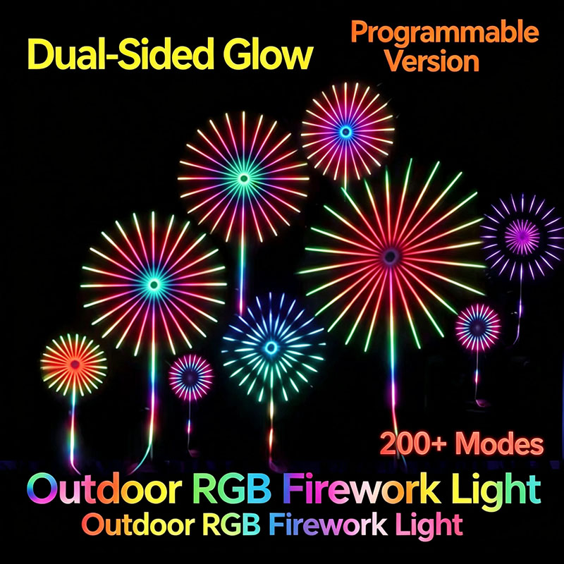 24 Tubos de Fuegos Artificiale - Outdoor Lighting Year Round reseña y precio