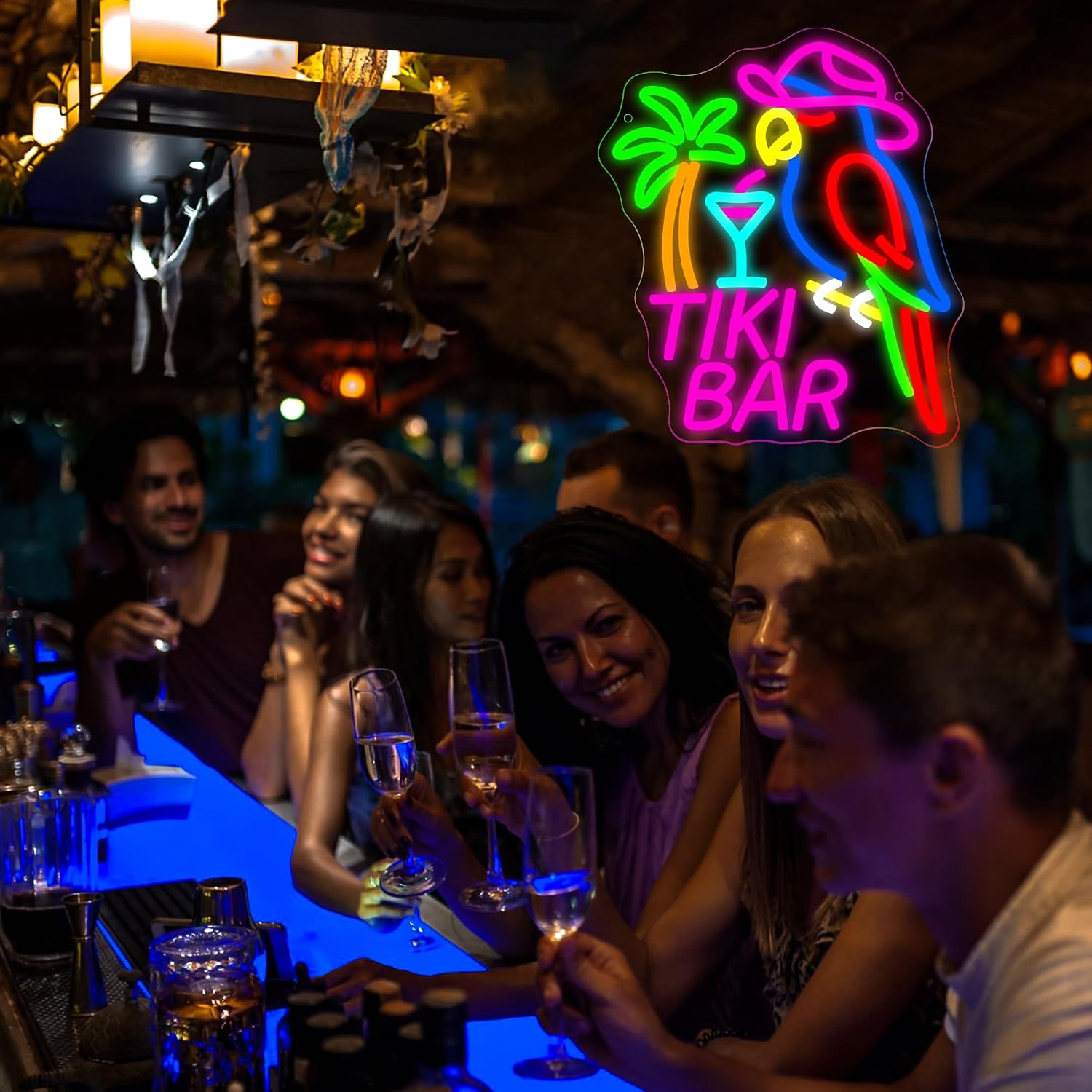 Letrero de Neón con Diseño de  - Outdoor Lighting Restaurant reseña y precio