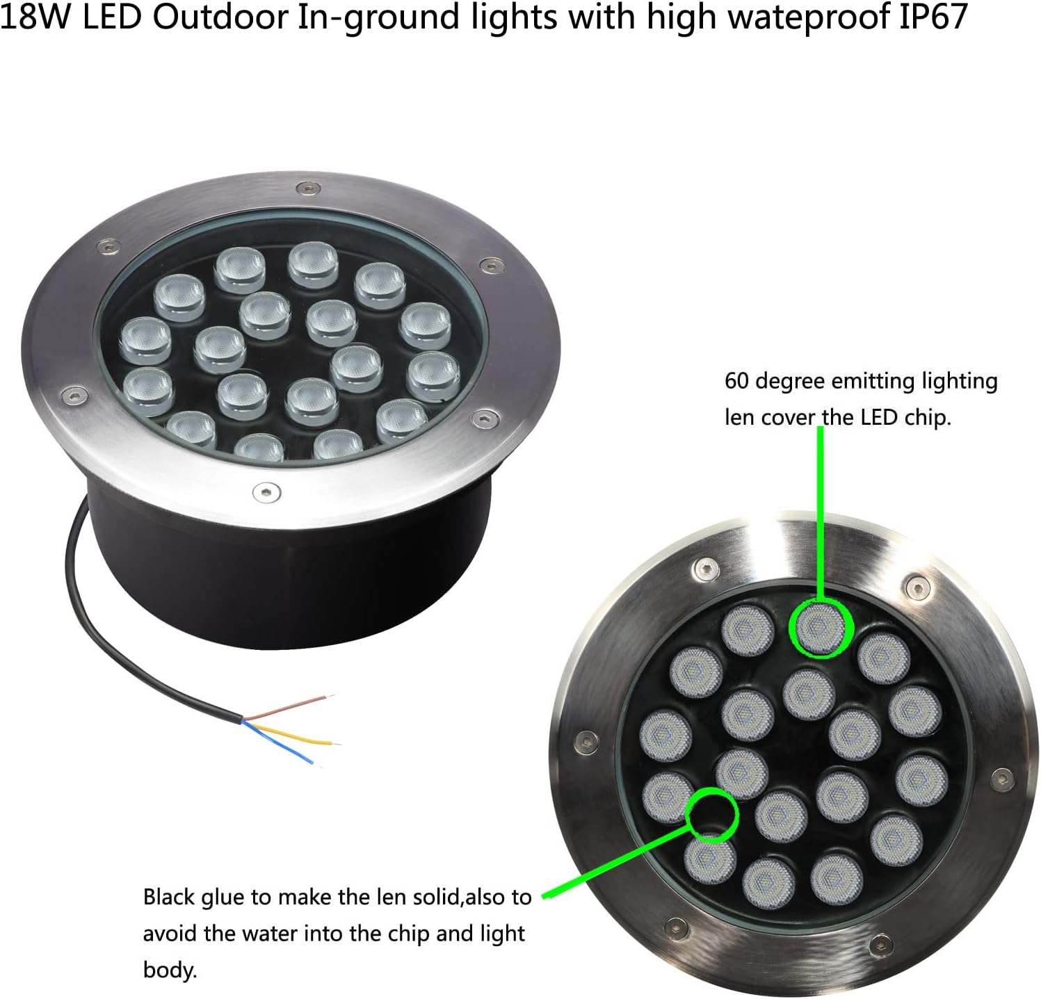 Luces de suelo para exteriores - Outdoor Lighting Voltage reseña y precio