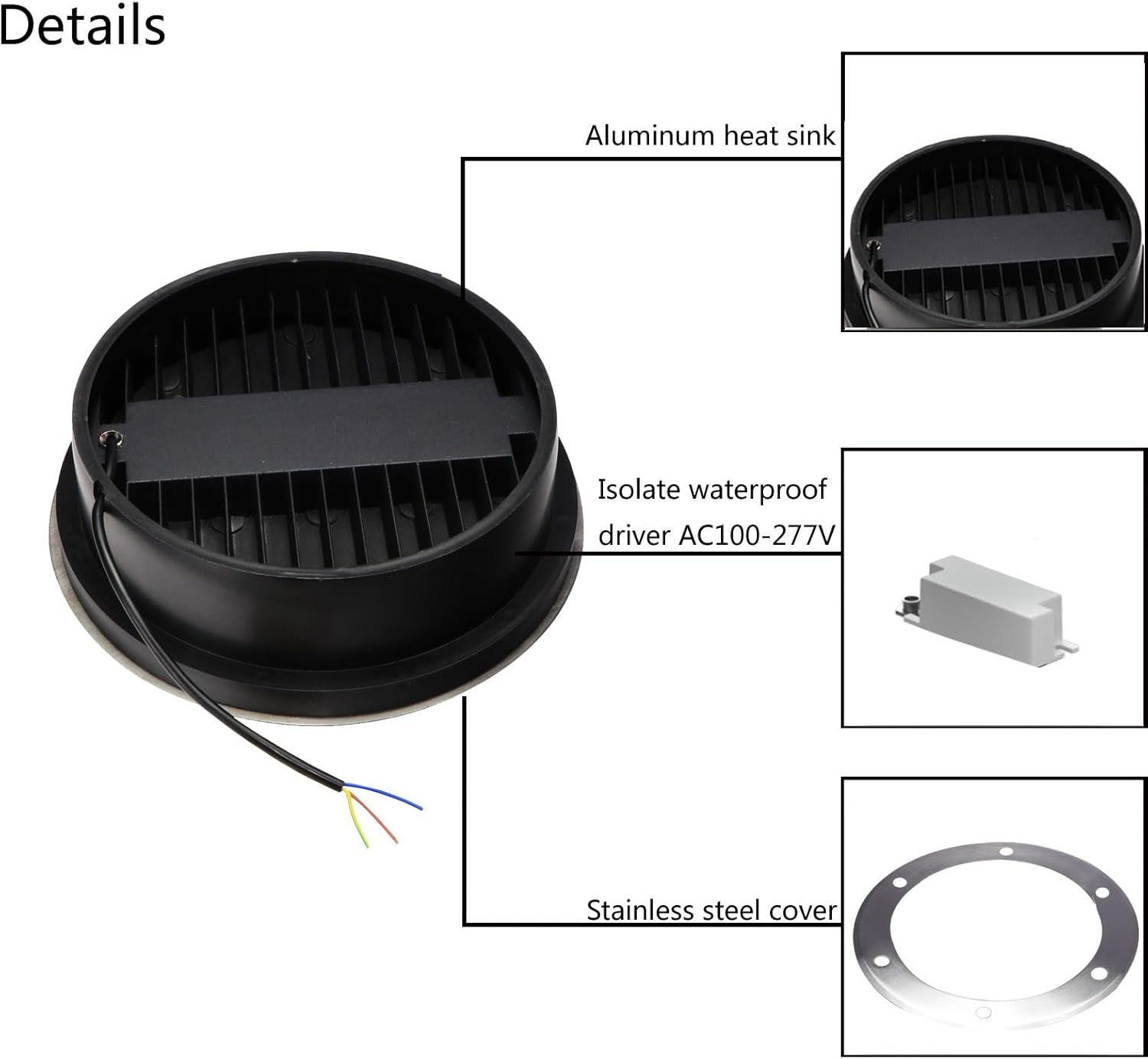 Luces de suelo para exteriores - Outdoor Lighting Voltage reseña y precio