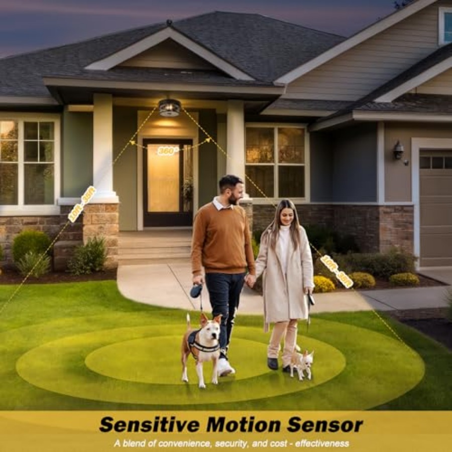 Lámpara de techo para exterior - Outdoor Lighting Sensor reseña y precio