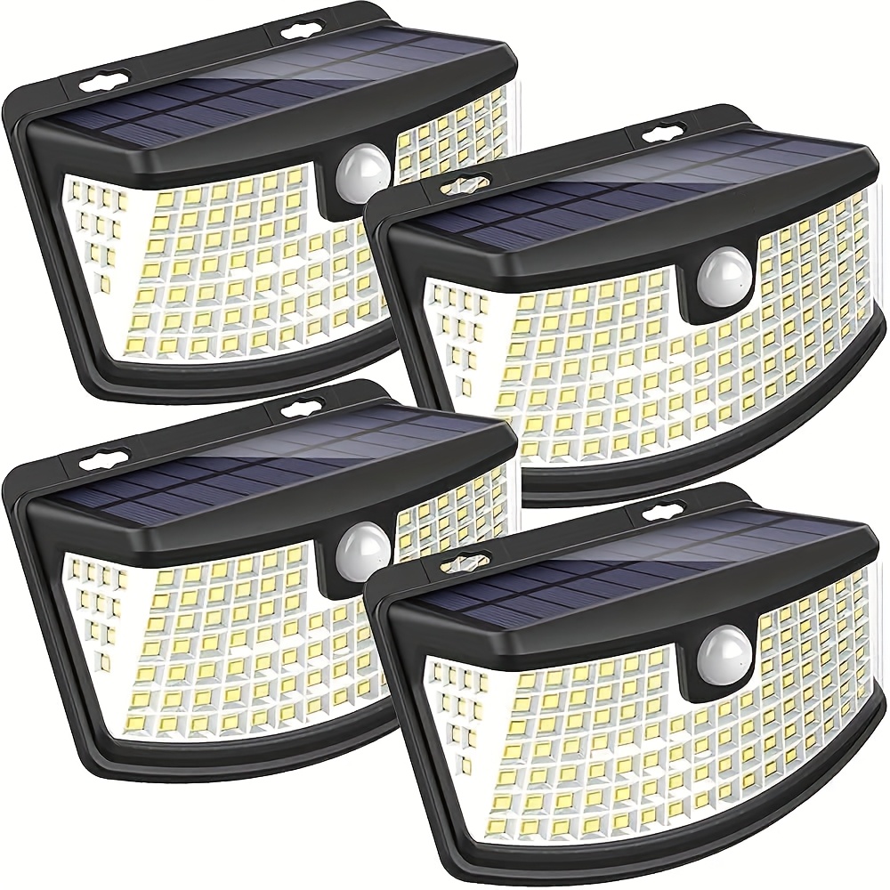 Paquete de 8/6/4 luces solares - Outdoor Lighting Sensor reseña y precio