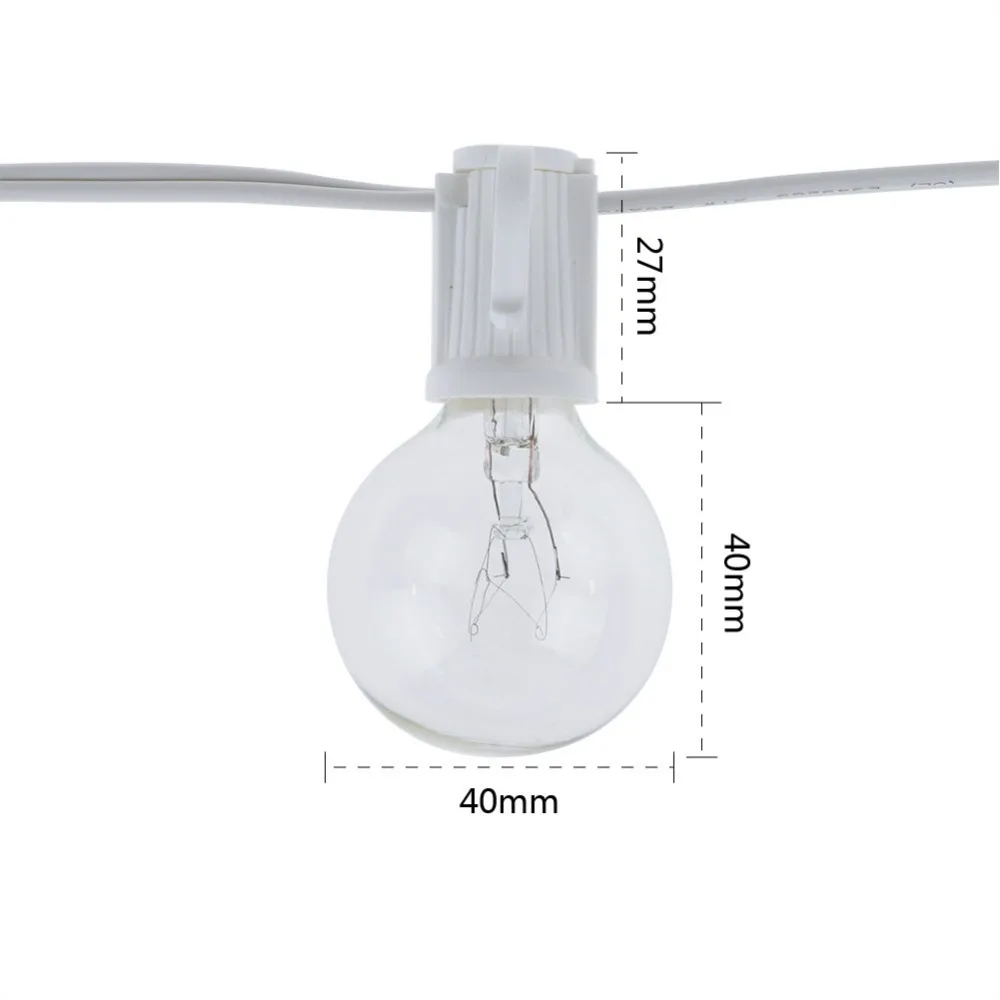 Guirnalda de Luces de 8 Metros - String Light Bistro reseña y precio