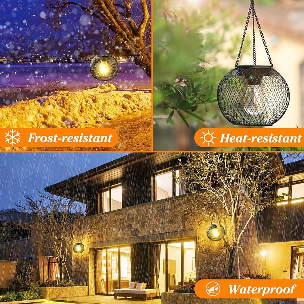 Lámparas Solares Colgantes Ret - Outdoor Lighting Grid Screen reseña y precio