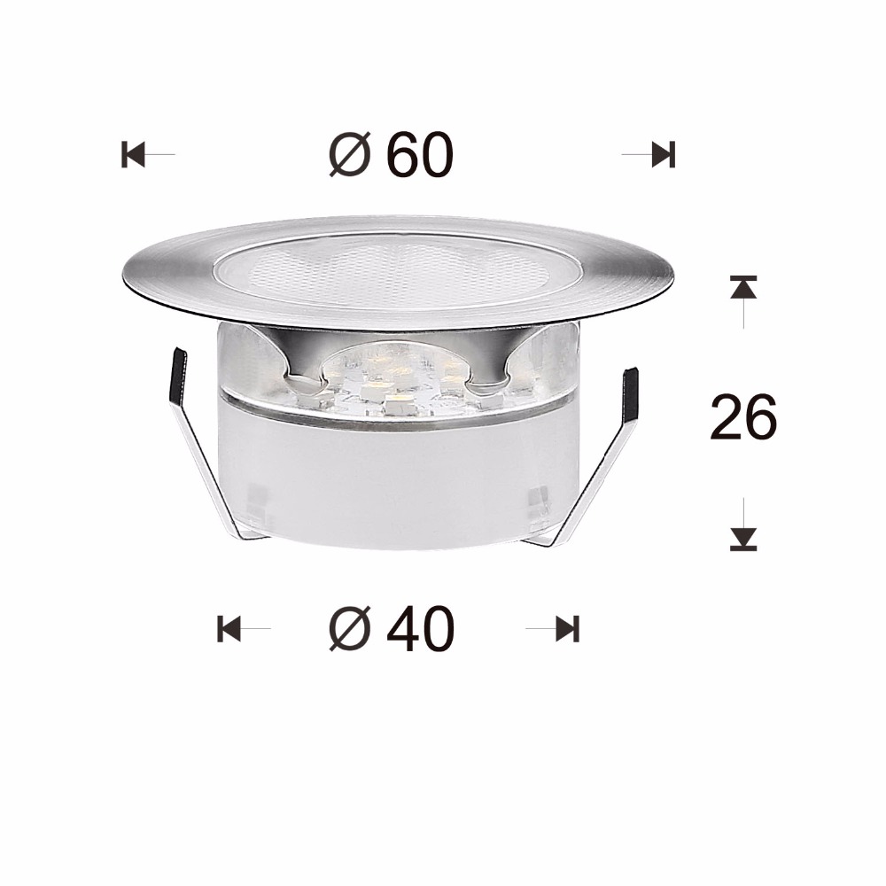 Lámpara Empotrada para Exterio - Outdoor Lighting Voltage reseña y precio
