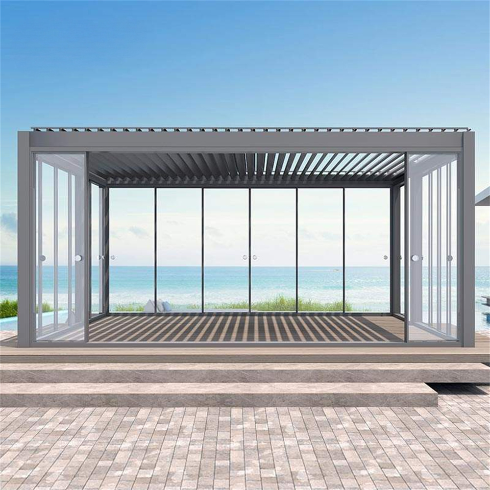 Pérgola Bioclimática de Alumin - Outdoor Lighting Restaurant reseña y precio