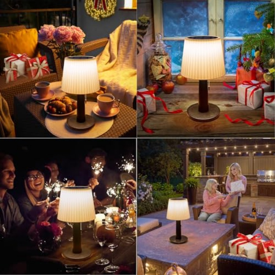 Lámparas Solares de Mesa para  - Outdoor Lighting Lamps reseña y precio