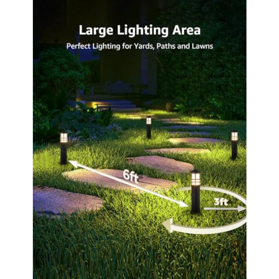 Paquete de 4 Luces LED de Bajo - Outdoor Lighting Voltage reseña y precio