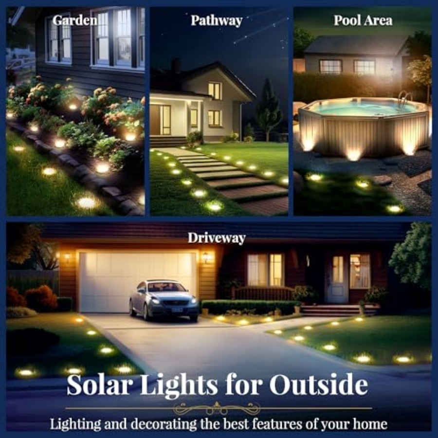 Luces Solares para Jardín, Luc - Outdoor Lighting Yard reseña y precio