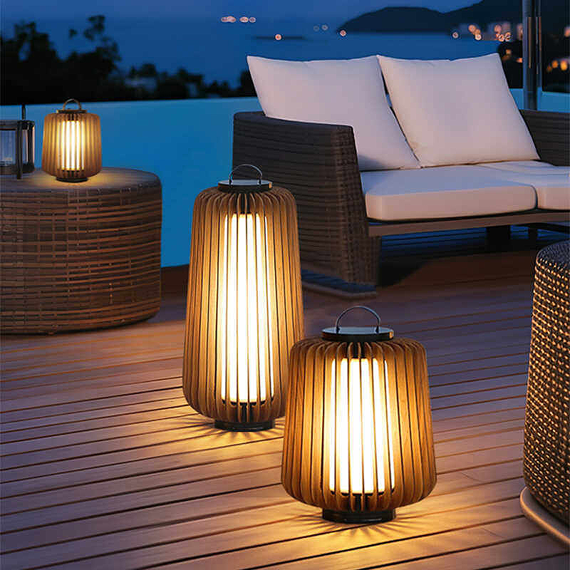 Lámpara de pie luminosa para p - Outdoor Lighting Lamps reseña y precio