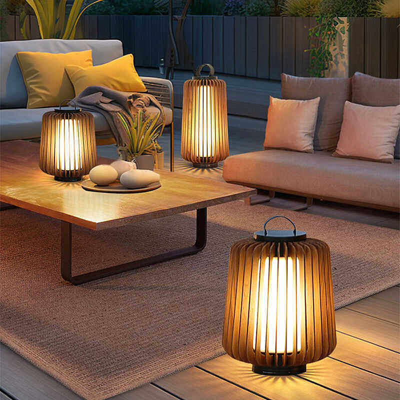 Lámpara de pie luminosa para p - Outdoor Lighting Lamps reseña y precio