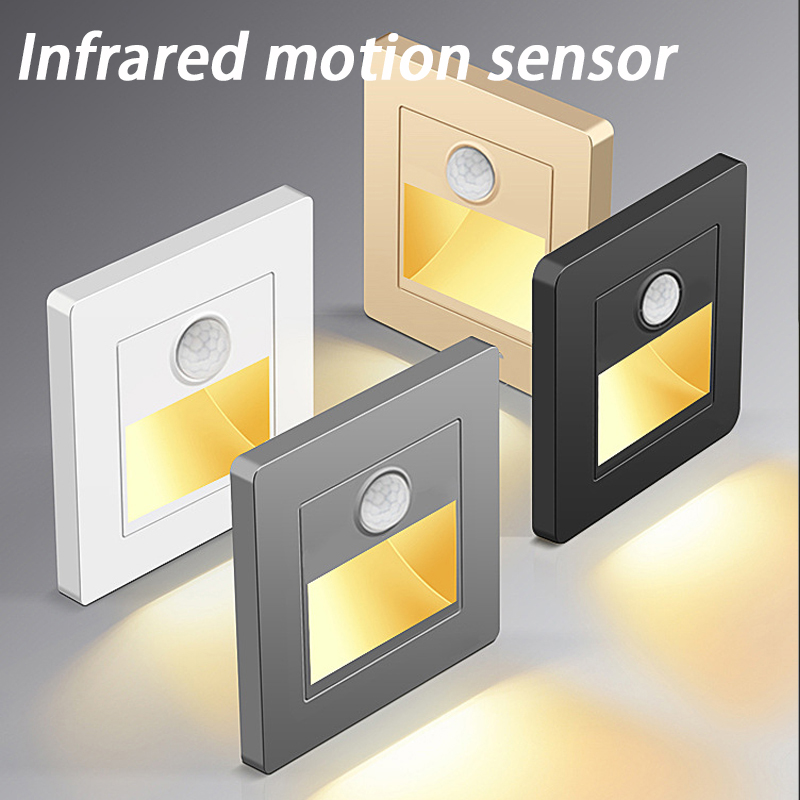 Luces de escalera con Sensor d - Outdoor Lighting Recessed reseña y precio