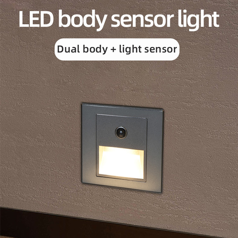 Luces de escalera con Sensor d - Outdoor Lighting Recessed reseña y precio